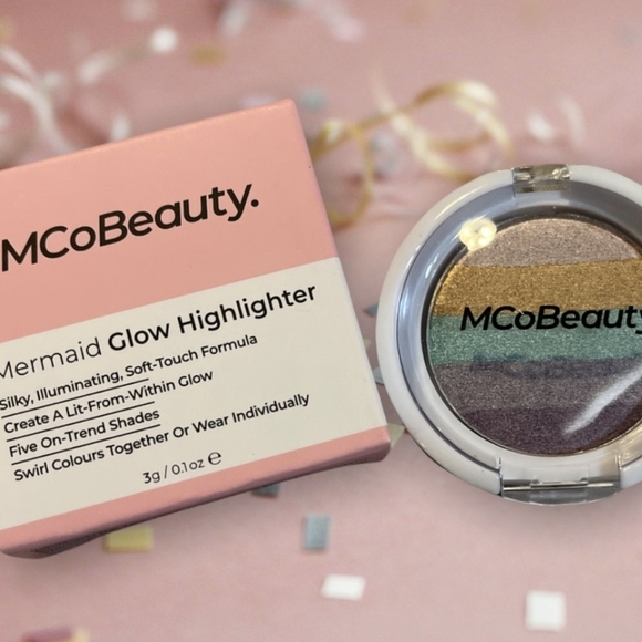 MCoBeauty Mermaid Glow Highlighter (New) 3g 0.1oz NIB - Picture 7 of 13